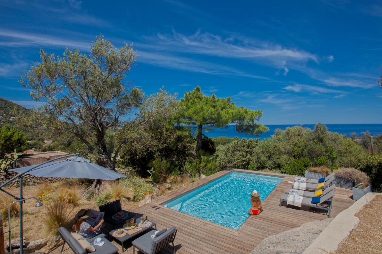 Bodri, Maison En Pierre Avec Vue Et Piscine Chauffee *